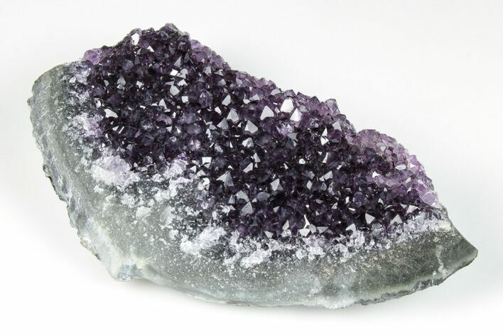 4" Dark Purple, Amethyst Crystal Cluster - Uruguay